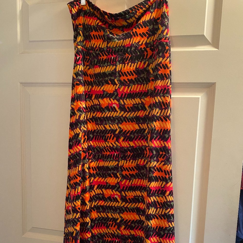 LulaRoe Maxi Skirt, Size XL (18-20)